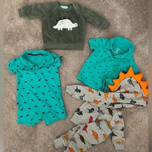 Dinosaur shirt kids bundle